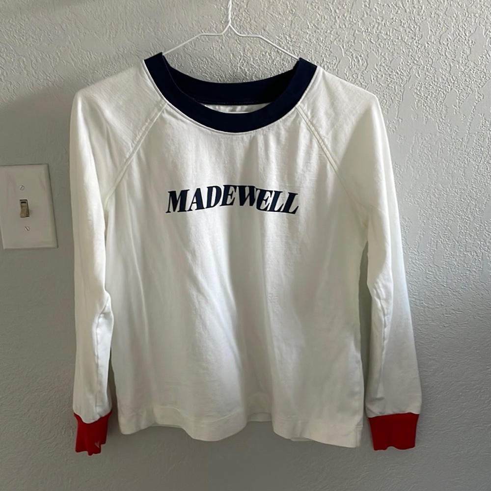 Madewell White Longsleeve